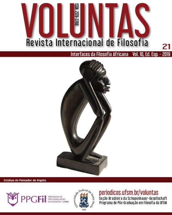 Voluntas: Revista Internacional de Filosofia - Edição Especial (2019): Interfaces da Filosofia Africana – Ed. 21, v. 10 (2019)