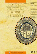 Cadernos de História e Filosofia da Ciência - Série 3, v. 19 n. 1 (2009)