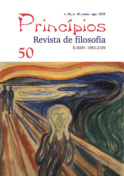 Princípios: Revista de Filosofia (UFRN), v. 26 n. 50 (2019)