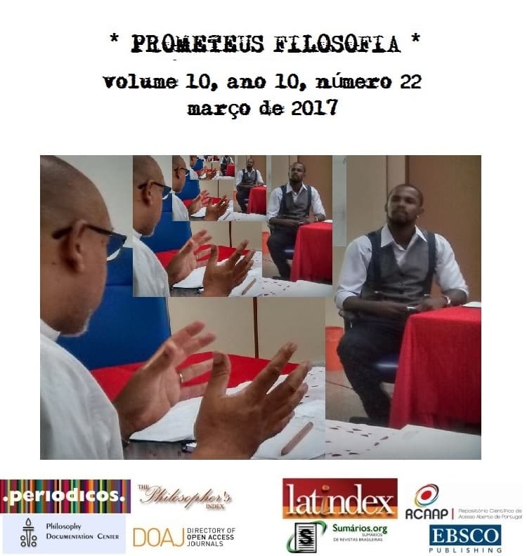 Prometeus - Journal of Philosophy - Dossiê Estoicismo, v. 10 n. 22