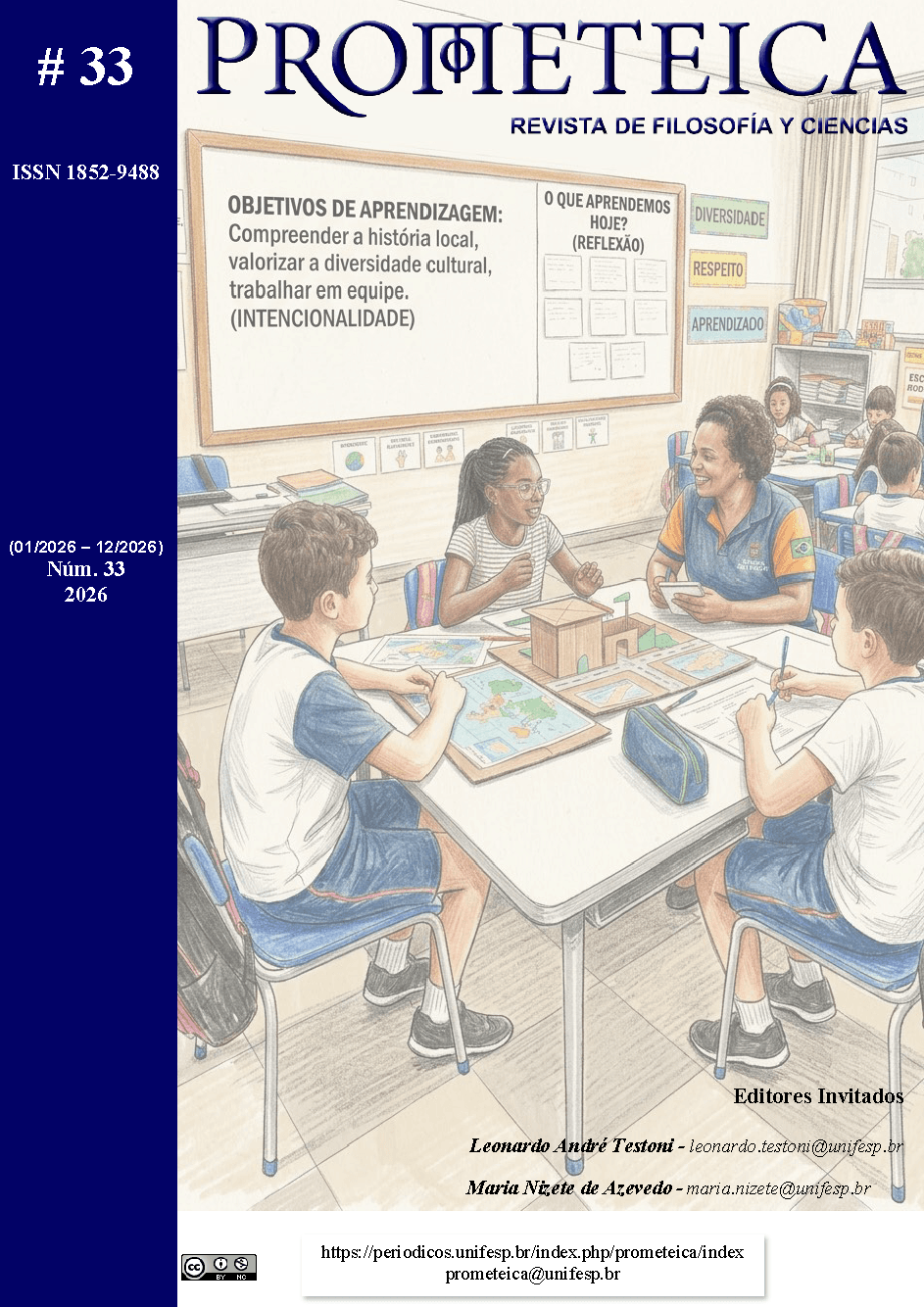Prometeica - Revista de Filosofía y Ciencias - Vol. 33 (2026): Prometeica - v 33 (01/2026- 12/2026)