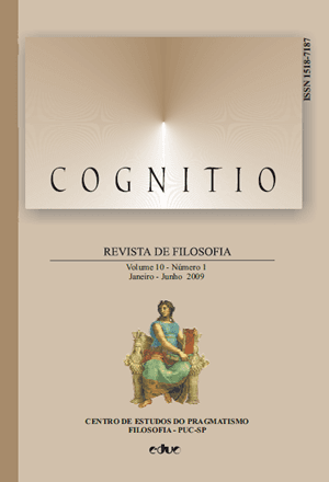 Cognitio: Revista de Filosofia - v. 10 n. 1 (2009)