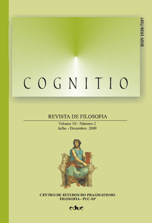 Cognitio: Revista de Filosofia - v. 10 n. 2 (2009)