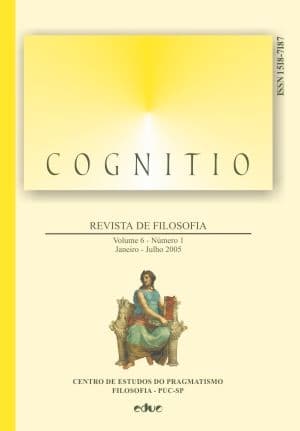 Cognitio: Revista de Filosofia - v. 6 n. 1 (2005)
