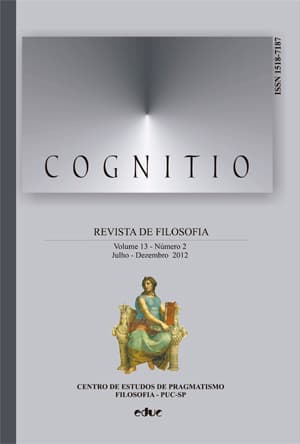 Cognitio: Revista de Filosofia - v. 13 n. 2 (2012)