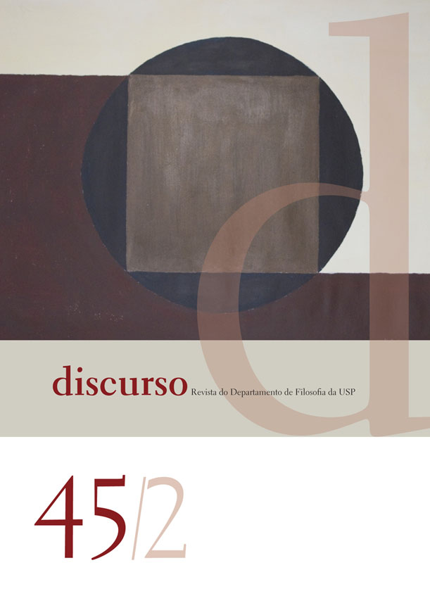 Discurso - v. 45 n. 2 (2015)