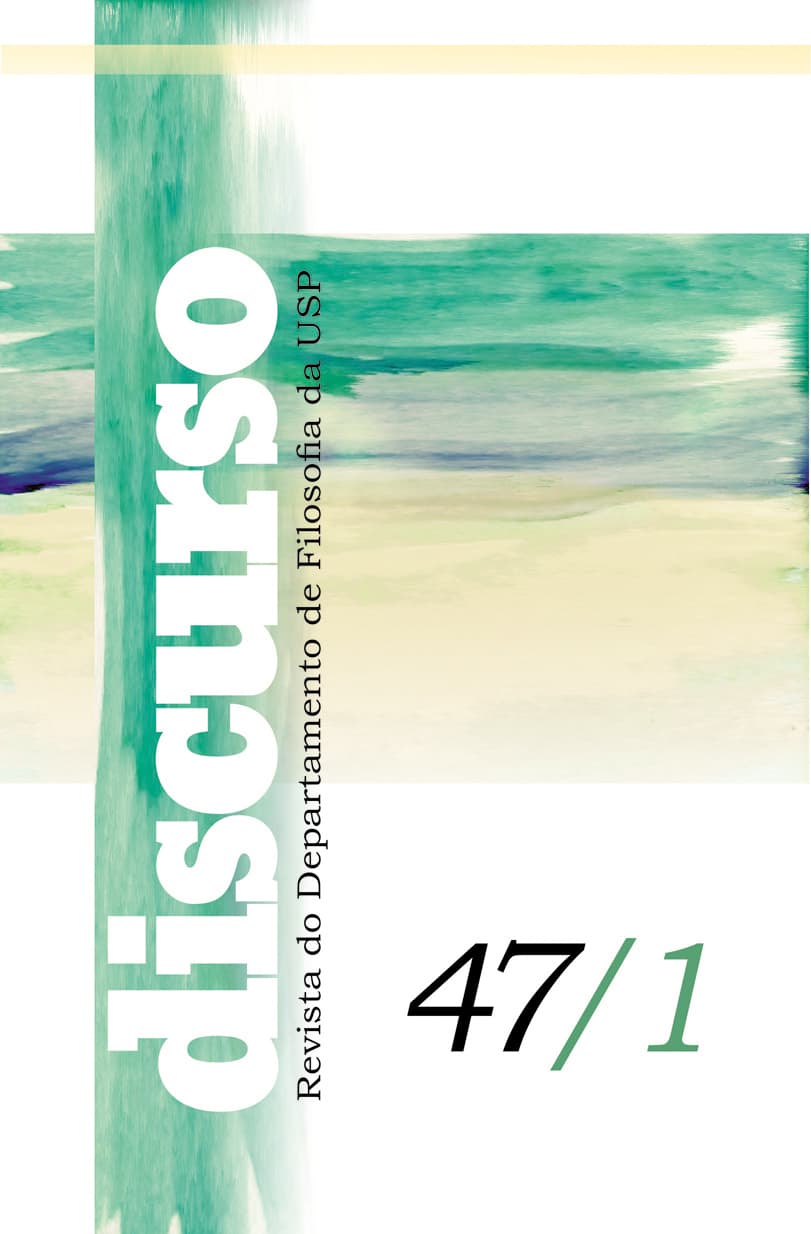 Discurso - v. 47 n. 1 (2017)