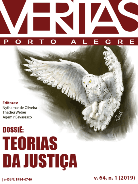 Veritas (Porto Alegre) - Dossiê:Teorias da Justiça, v. 64 n. 1 (2019)