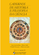 Cadernos de História e Filosofia da Ciência - Série 4, v. 1 n. 2 (2015)