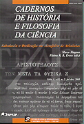 Cadernos de História e Filosofia da Ciência - Série 3, v. 13 n. 2 (2003)